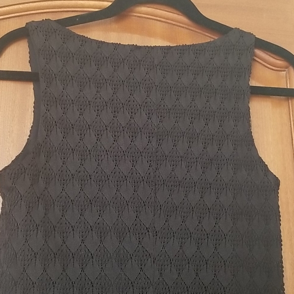 Zara black lace mini dress fully lined, size S - Picture 5 of 8